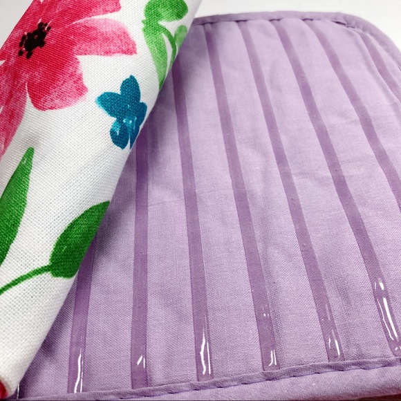 Kitchen Set (4) Floral Dish Towel & Potholders NEW - Picture 4 of 5